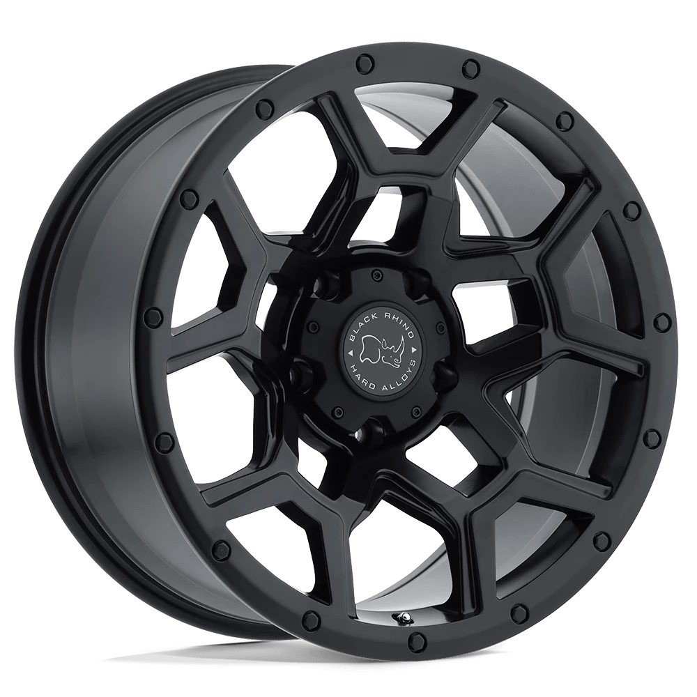 Jante aluminium 4x4 BLACK RHINO Matte Black Overland • 17"x9.5" • 6x139.7 • CB112.1 • ET-18