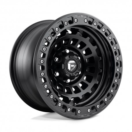 Jante aluminium 4x4 FUEL D101 Zephyr Beadlock Matte Black • 17"x9" • 6x139.7 • CB106.1 • ET-15 