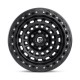 Jante aluminium 4x4 FUEL D101 Zephyr Beadlock Matte Black • 17"x9" • 6x139.7 • CB106.1 • ET-15 