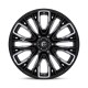 Jante aluminium 4x4 FUEL D849 Rebar Gloss Black Milled • 17"x9" • 6x139.7 • CB106.1 • ET-12 