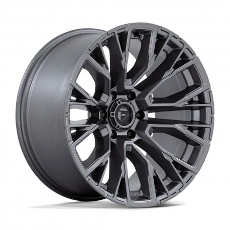 Jante aluminium 4x4 FUEL D848 Rebar Matte Gunmetal • 17"x9" • 6x139.7 • CB106.1 • ET-12 