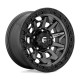 Jante aluminium 4x4 FUEL D716 Covert Matte GUN Metal Black Bead Ring • 17"x9" • 6x139.7 • CB106.1 • ET-12 