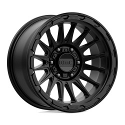 Jante aluminium 4x4 KMC KM542 Impact Satin Black • 17"x9" • 6x139.7 • CB106.1 • ET-12 