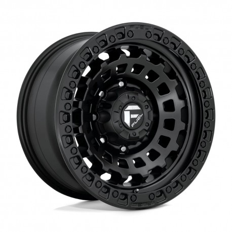 Jante aluminium 4x4 FUEL D633 Zephyr Matte Black • 17"x9" • 6x139.7 • CB106.1 • ET-12 