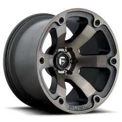 Jante aluminium 4x4 FUEL D564 Beast Matte Black Double Dark Tint • 17"x9" • 6x139.7 • CB108 • ET-12 