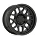 Jante aluminium 4x4 KMC KM717 Bully OL Satin Black • 17"x8.5" • 6x139.7 • CB106.1 • ET0 