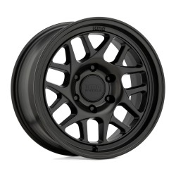 Jante aluminium 4x4 KMC KM717 Bully OL Satin Black • 17"x8.5" • 6x139.7 • CB106.1 • ET0 