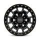 Jante aluminium 4x4 KMC KM718 Summit Satin Black • 17"x8.5" • 6x139.7 • CB106.1 • ET0 