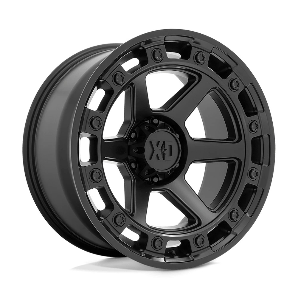 Jante aluminium 4x4 KMC XD862 Raid Satin Black XD Series • 17"x9" • 6x139.7 • CB106.1 • ET0