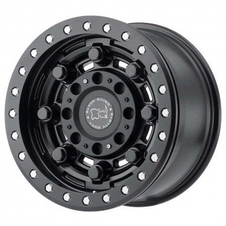 Jante aluminium 4x4 BLACK RHINO Matte Black Garrison Beadlock • 17"x8.5" • 6x139.7 • CB78.1 • ET0 