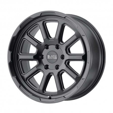 Jante aluminium 4x4 BLACK RHINO Black Chase • 17"x8.5" • 6x139.7 • CB112.1 • ET0 