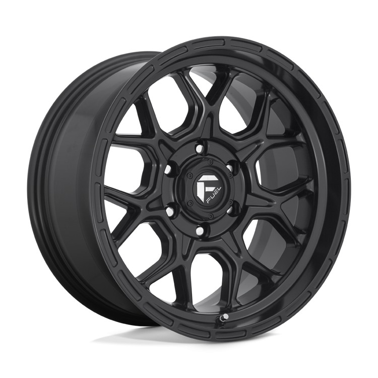 Jante aluminium 4x4 FUEL D670 Tech Matte Black • 17"x9" • 6x139.7 • CB106.1 • ET1