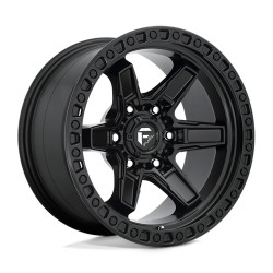 Jante aluminium 4x4 FUEL D697 Kicker Matte Black • 17"x9" • 6x139.7 • CB106.1 • ET1 