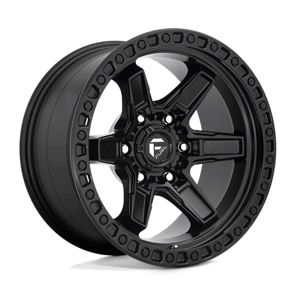 Jante aluminium 4x4 FUEL D697 Kicker Matte Black • 17"x9" • 6x139.7 • CB106.1 • ET1