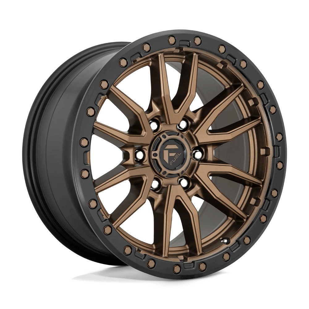 Jante aluminium 4x4 FUEL D681 Rebel Matte Bronze Black Bead Ring • 17"x9" • 6x139.7 • CB106.1 • ET1