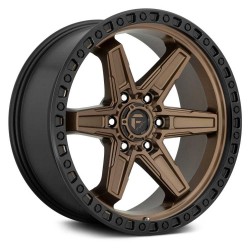 Jante aluminium 4x4 FUEL D699 Kicker 6 Matte Bronze Black Bead Ring • 17"x9" • 6x139.7 • CB106.1 • ET1 