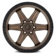 Jante aluminium 4x4 FUEL D699 Kicker 6 Matte Bronze Black Bead Ring • 17"x9" • 6x139.7 • CB106.1 • ET1 