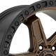 Jante aluminium 4x4 FUEL D699 Kicker 6 Matte Bronze Black Bead Ring • 17"x9" • 6x139.7 • CB106.1 • ET1 