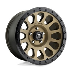 Jante aluminium 4x4 FUEL D600 Vector Matte Bronze Black Bead Ring • 17"x8.5" • 6x139.7 • CB108 • ET7 