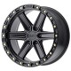 Jante aluminium 4x4 BLACK RHINO Matte Black Henderson • 17"x9" • 6x139.7 • CB112.1 • ET12 