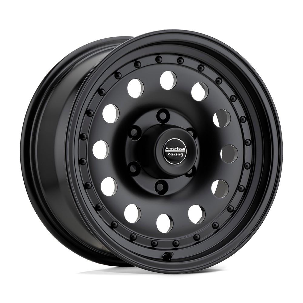 Jante aluminium 4x4 AMERICAN RACING AR62 Outlaw II Satin Black • 17"x8" • 6x139.7 • CB108 • ET18