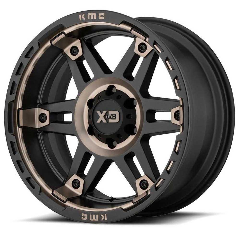 Jante aluminium 4x4 KMC XD840 Spy II Satin Black/Dark Tint XD Series • 17"x8" • 6x139.7 • CB106.25 • ET18