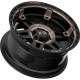 Jante aluminium 4x4 KMC XD840 Spy II Satin Black/Dark Tint XD Series • 17"x8" • 6x139.7 • CB106.25 • ET18 