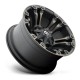 Jante aluminium 4x4 FUEL D569 Vapor Matte Black Double Dark Tint • 17"x9" • 6x139.7 • CB106.1 • ET20 