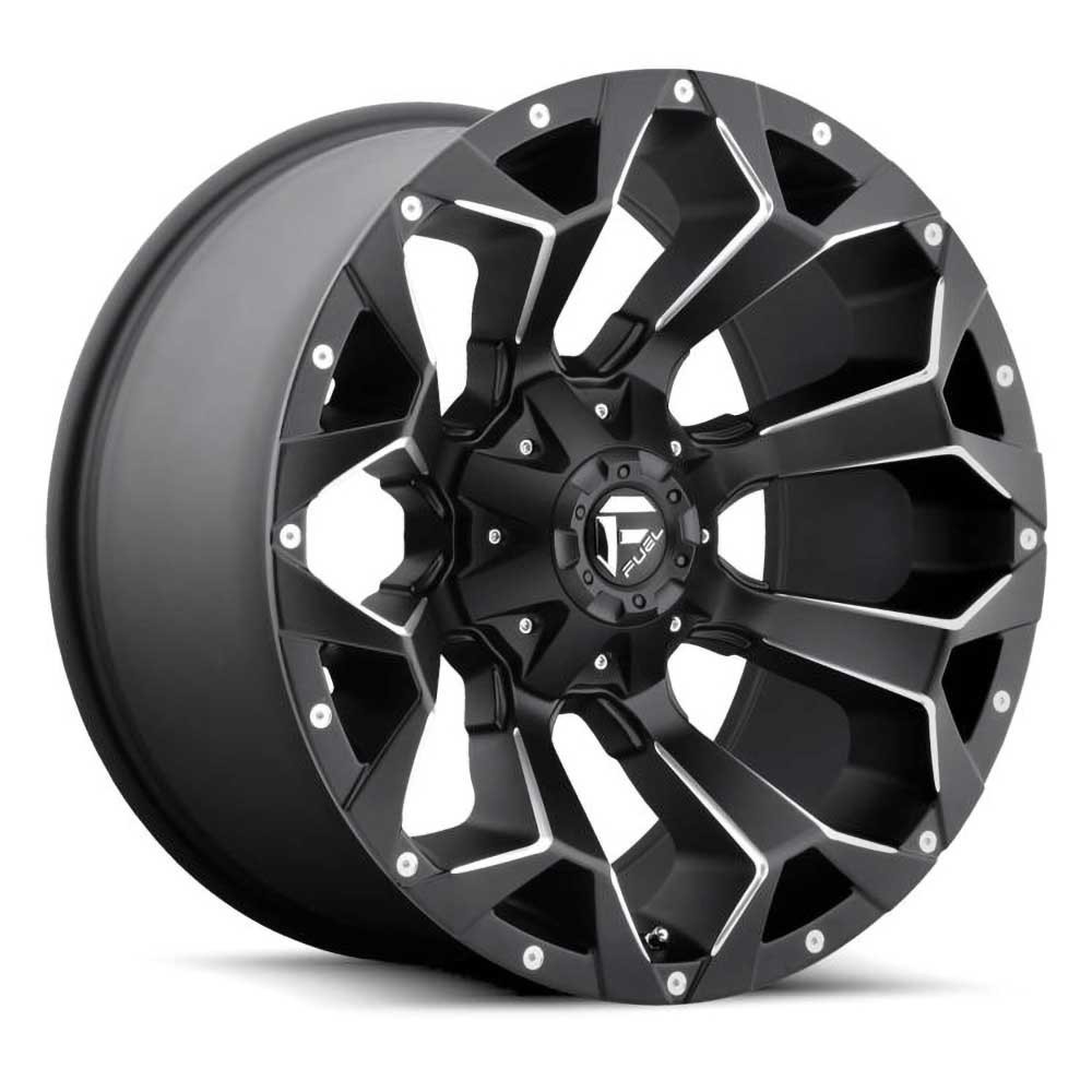 Jante aluminium 4x4 FUEL D546 Assault Matte Black • 17"x9" • 6x139.7 / 6x135 • CB106.1 • ET-12