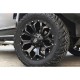 Jante aluminium 4x4 FUEL D546 Assault Matte Black • 17"x9" • 6x139.7 / 6x135 • CB106.1 • ET-12 