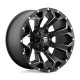 Jante aluminium 4x4 FUEL D546 Assault Matte Black Milled • 17"x9" • 8x165.1 • CB125.1 • ET1 