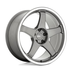 Jante aluminium 4x4 MOTEGI RACING MR151 CS5 Gunmetal W/ Machined LIP • 18"x8.5" • 5x100 • CB56.15 • ET30