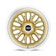 Jante aluminium 4x4 ROTIFORM R156 LSR Matte Gold Machined • 18"x8.5" • 5x100 • CB57.1 • ET35 