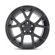 Jante aluminium 4x4 ROTIFORM R139 KPS Matte Black • 18"x8.5" • 5x100 • CB57.1 • ET35 