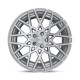 Jante aluminium 4x4 ROTIFORM R110 BLQ Gloss Silver Machined • 18"x8.5" • 5x100 • CB57.1 • ET35 