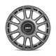 Jante aluminium 4x4 ROTIFORM R158 OZR Matte Anthracite • 18"x8.5" • 5x100 / 5x112 • CB66.56 • ET35 