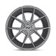 Jante aluminium 4x4 NICHE ROAD WHEELS M116 Misano Matte GUN Metal • 18"x8" • 5x108 • CB63.36 • ET40 