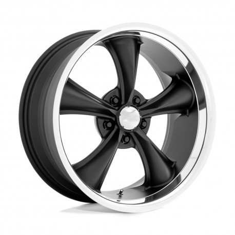 Jante aluminium 4x4 AMERICAN RACING VN338 Boss TT Textured Black W/ Diamond CUT LIP • 18"x9.5" • 5x114.3 • CB72.56 • ET-4 