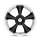 Jante aluminium 4x4 AMERICAN RACING VN338 Boss TT Textured Black W/ Diamond CUT LIP • 18"x9.5" • 5x114.3 • CB72.56 • ET-4 