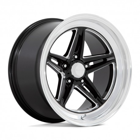 Jante aluminium 4x4 AMERICAN RACING VN514 Groove Gloss Black W/ Diamond CUT LIP • 18"x8" • 5x114.3 • CB72.56 • ET0 