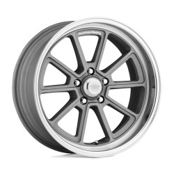 Jante aluminium 4x4 AMERICAN RACING VN510 Draft Vintage Silver W/ Diamond CUT LIP • 18"x8" • 5x114.3 • CB72.56 • ET0 