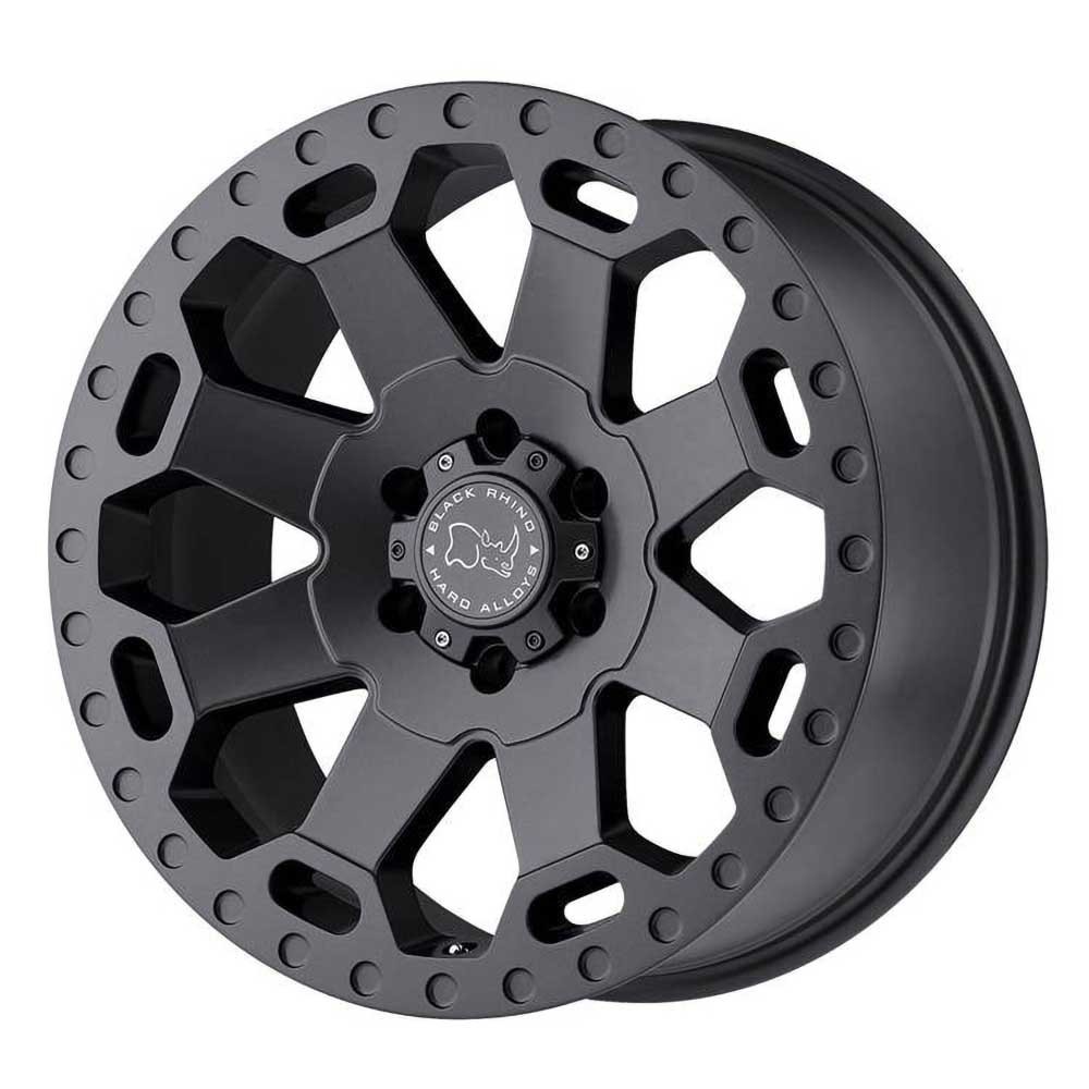 Jante aluminium 4x4 BLACK RHINO Warlord Matte Gunmetal • 18"x8" • 5x114.3 • CB76.1 • ET35