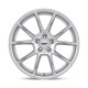 Jante aluminium 4x4 TSW Chrono Silver W/ Mirror CUT Face • 18"x8.5" • 5x114.3 • CB76.1 • ET40 