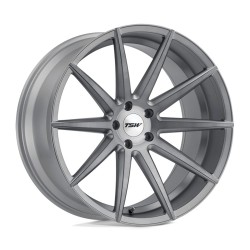 Jante aluminium 4x4 TSW Clypse Titanium W/ Matte Brushed Face • 18"x8.5" • 5x114.3 • CB76.1 • ET40