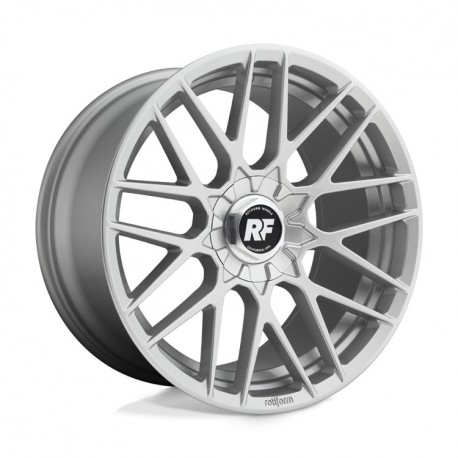 Jante aluminium 4x4 ROTIFORM R140 RSE Gloss Silver • 18"x8.5" • 5x114.3 / 5x108 • CB72.56 • ET45 