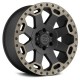 Jante aluminium 4x4 BLACK RHINO Matte Black/Machine Dark Warlord • 18"x8" • 5x120 • CB76.1 • ET35 