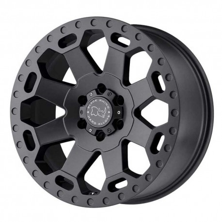 Jante aluminium 4x4 BLACK RHINO Matte Gunmetal Warlord • 18"x8" • 5x120 • CB76.1 • ET35 