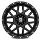 Jante aluminium 4x4 KMC XD820 Grenade Satin Black XD Series • 18"x8" • 5x120 • CB74.1 • ET38 