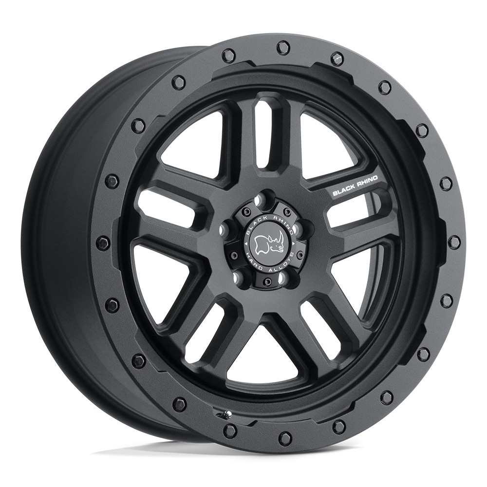 Jante aluminium 4x4 BLACK RHINO Textured Matte Black Barstow • 18"x9.5" • 5x127 • CB71.5 • ET-18