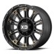 Jante aluminium 4x4 KMC XD829 Hoss II Satin Black Machined/Dark Tint XD Series • 18"x9" • 5x127 • CB72.6 • ET0 